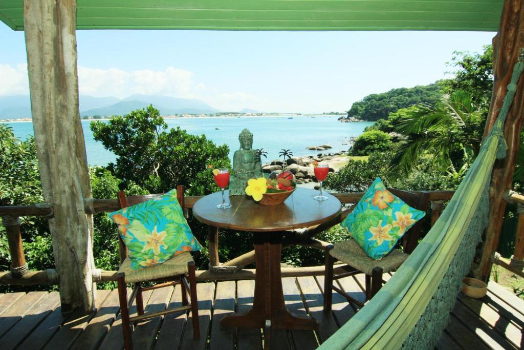 Pousada Ilha Do Papagaio Palhoça Chambre photo